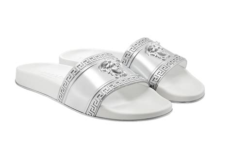 gucci silver slides|Gucci slides expensive.